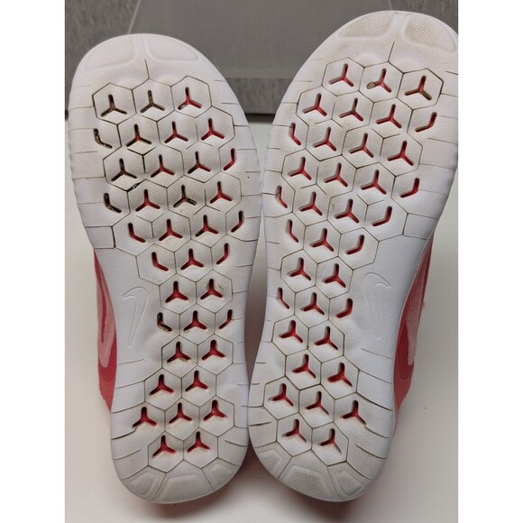 Womens Nike Free Sz 8 Coral Pink Athletic Running Sneakers Shoes Ah5208-800 - Picture 9 of 9